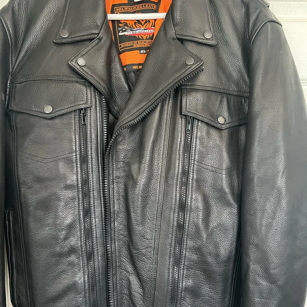 Milwaukee Leather zip-out liner jacket - Picture 2 of 3